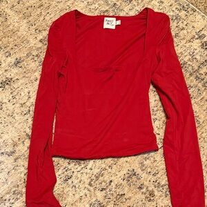 Princess Polly Scarlet Long Sleeve Top
